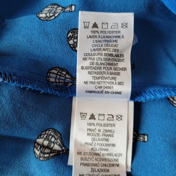 Hot air balloon print top - Picture 5 of 8